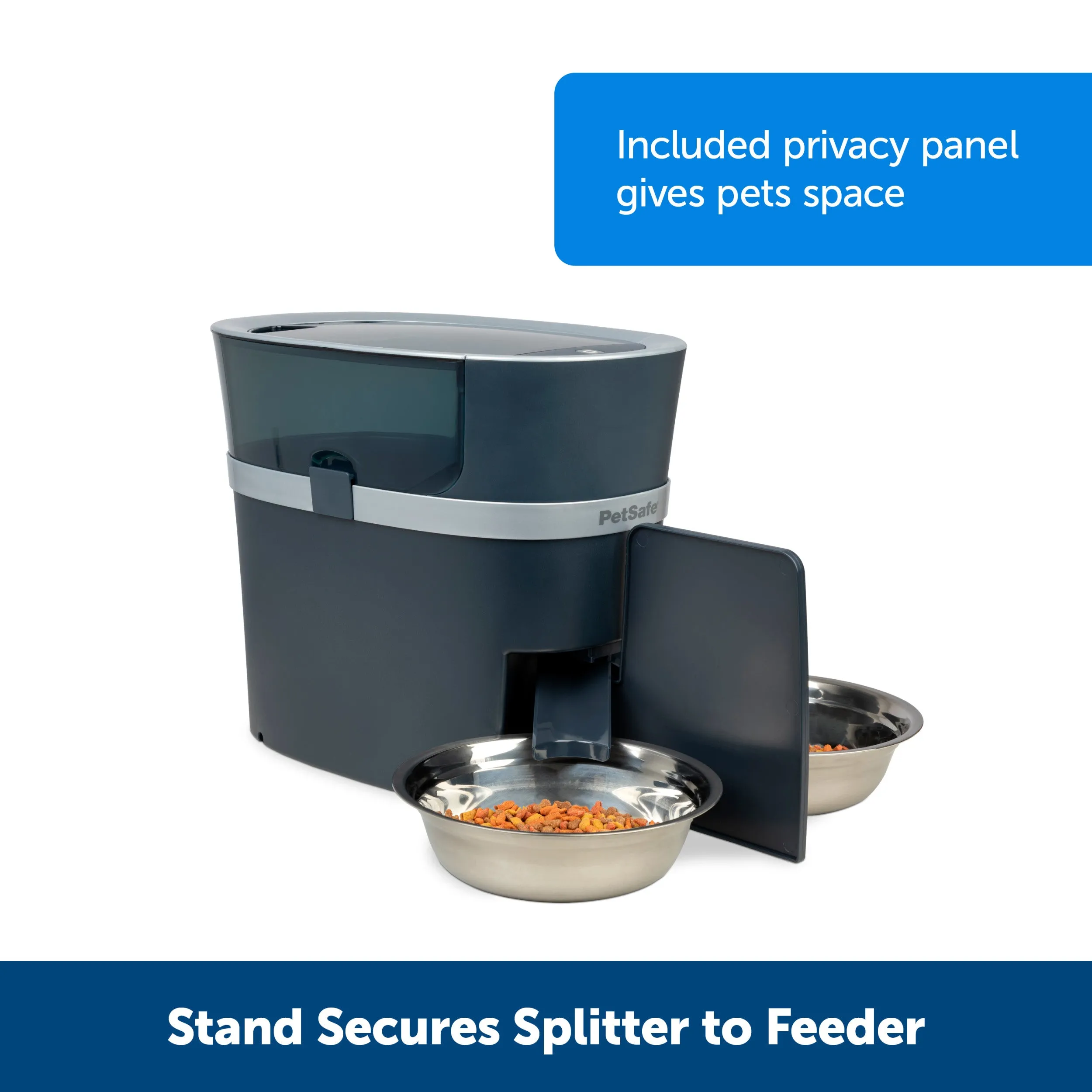 2-Pet Meal Splitter with Bowl