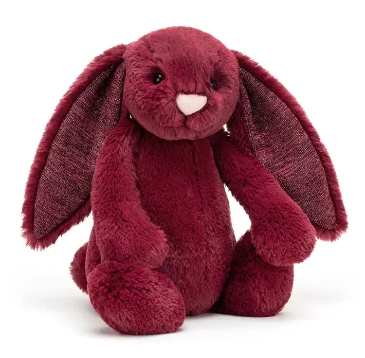 Bashful sparkly cassis bunny
