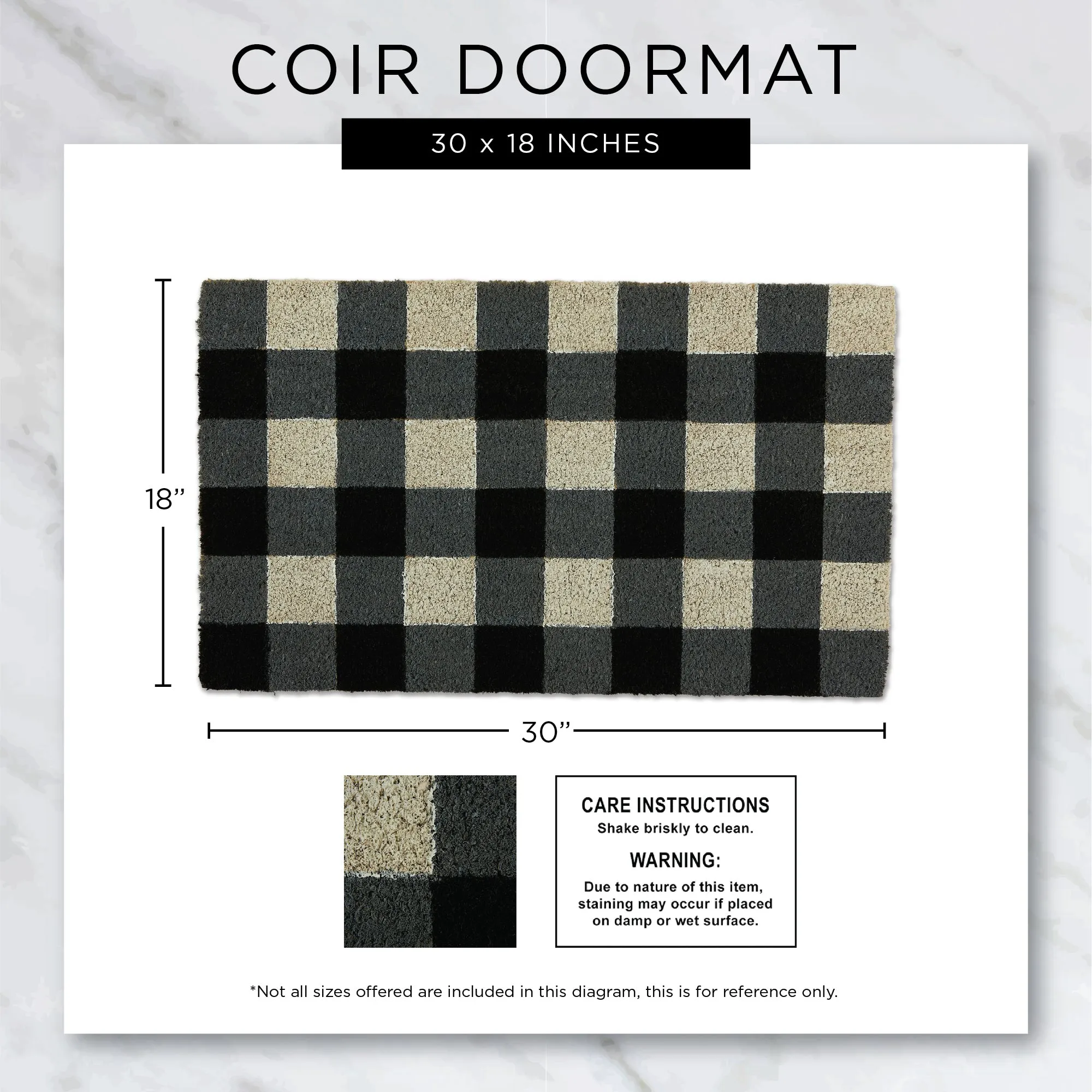 Beware Of The Cat & Dog Doormat