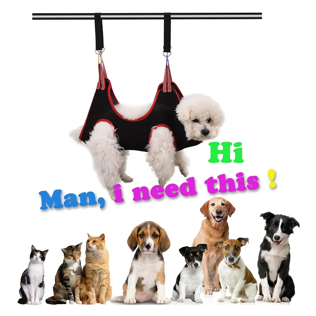 Breathable Pet Cat Hammock Restraint Bag