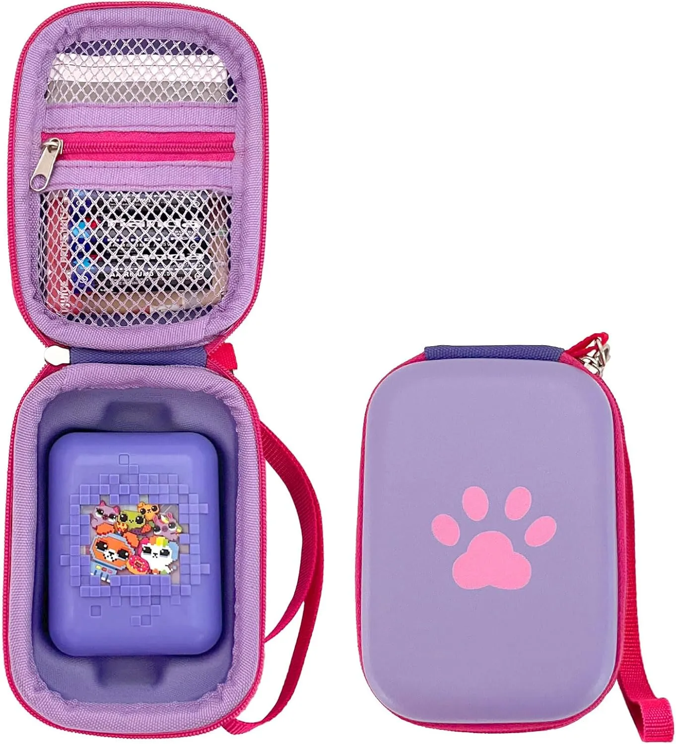 Case for Bitzee Interactive Toy Digital Pet and Case,Protective Storage Holder for Electronic Gadgets Toys for Kids,Travel Carrying Case for Bitzee Digital Pet Interactive Virtual Toy (Claw Shape)