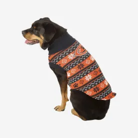 Chicago Bears Knitted Holiday Dog Sweater