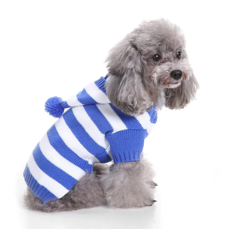 Christmas Knitted Turtleneck Dog Sweater