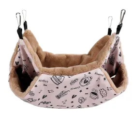 cup 20*20cm Pet hammock, squirrel hamster hanging sleeping bag AZ20903