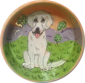 Custom Ceramic Dog Bowl