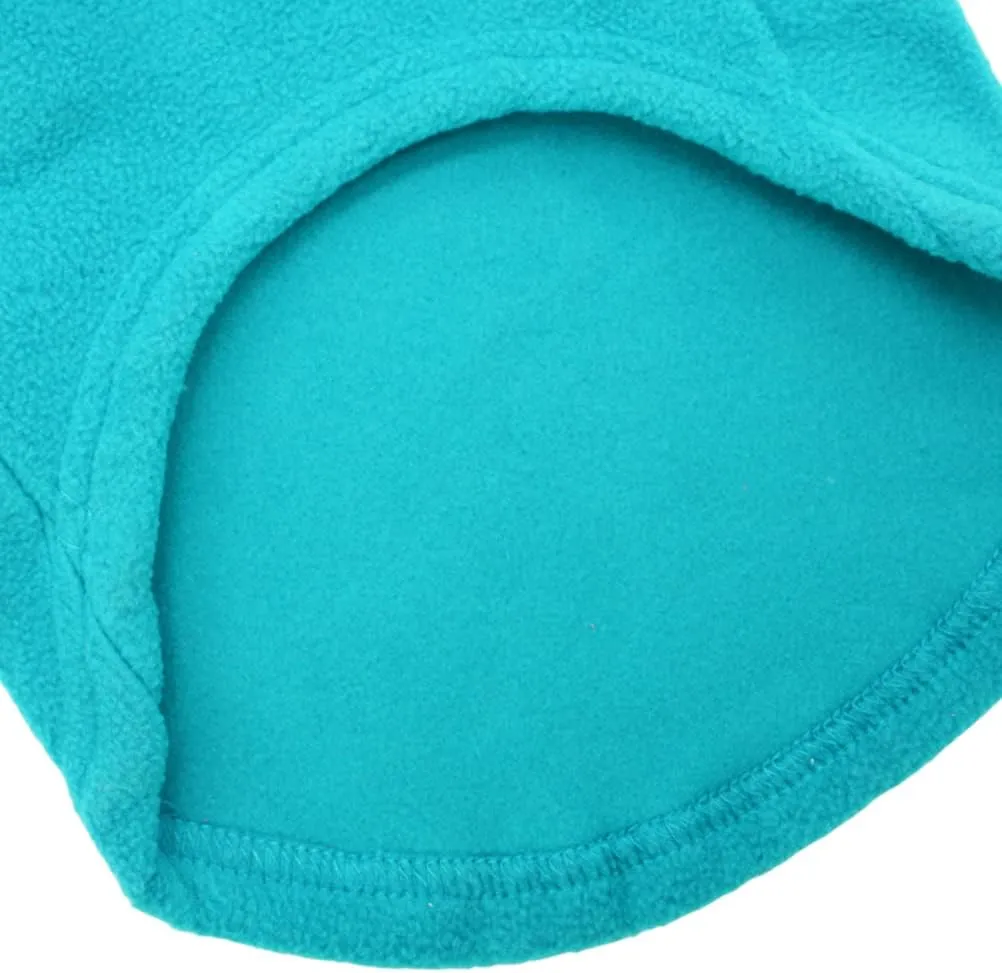 Dog Fleece Vest Soft Winter Jacket Sweater with D-Ring Leash Cold Weather Coat Hoodie for Small Medium Large Dogs Green X-Large