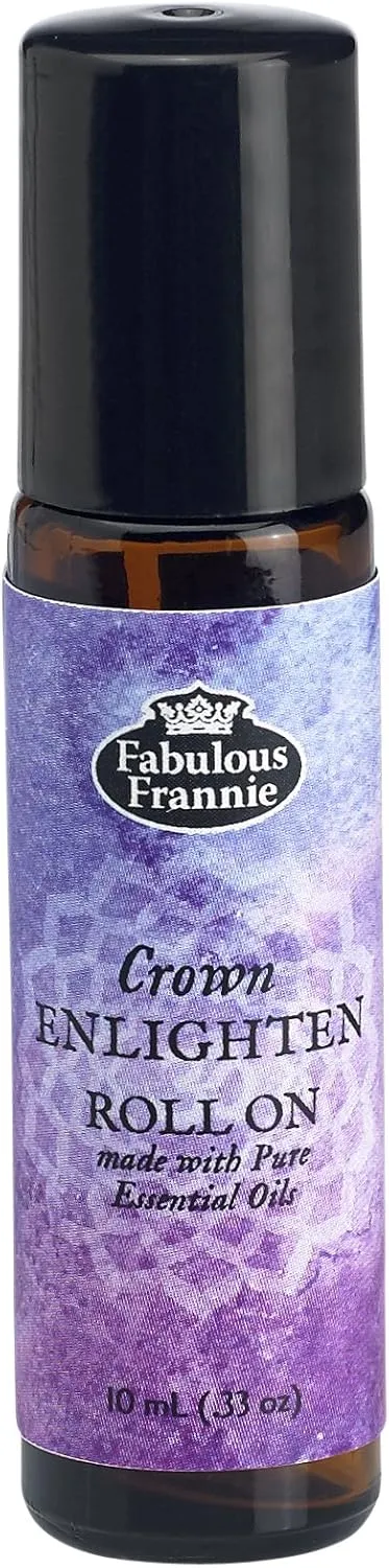 Fabulous Frannie 7th Chakra Crown Enlightened Pre-diluted ROLL ON Made with Pure Essential Oils .33oz (10ml)