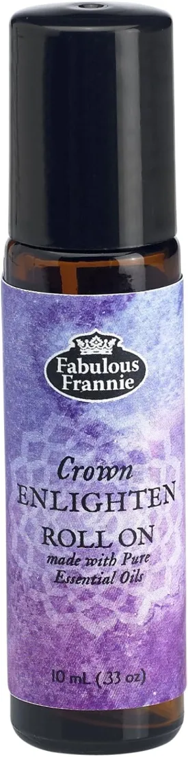 Fabulous Frannie 7th Chakra Crown Enlightened Pre-diluted ROLL ON Made with Pure Essential Oils .33oz (10ml)
