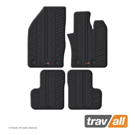 FIAT 500X 2014-CURRENT Rubber Car Mats Set (4 Mats)