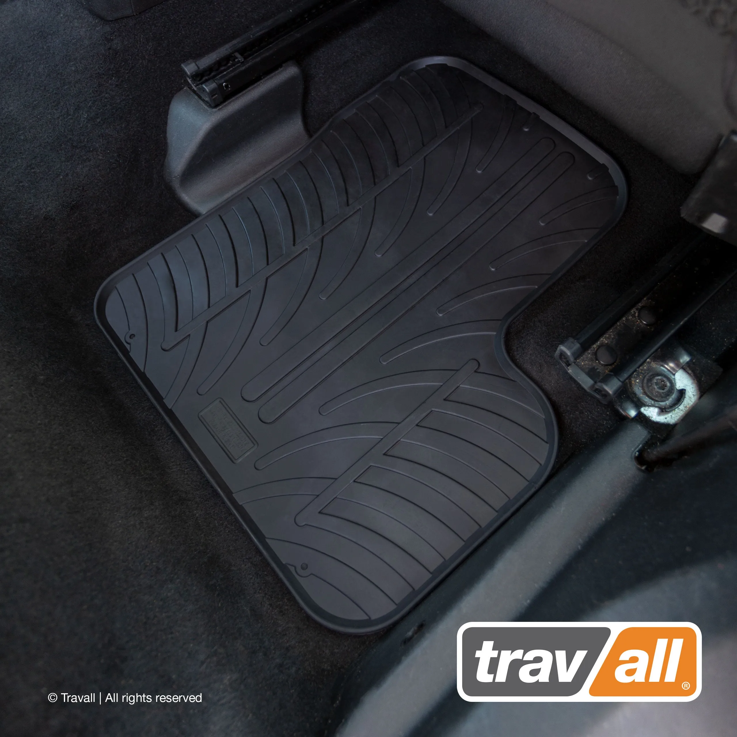FIAT 500X 2014-CURRENT Rubber Car Mats Set (4 Mats)