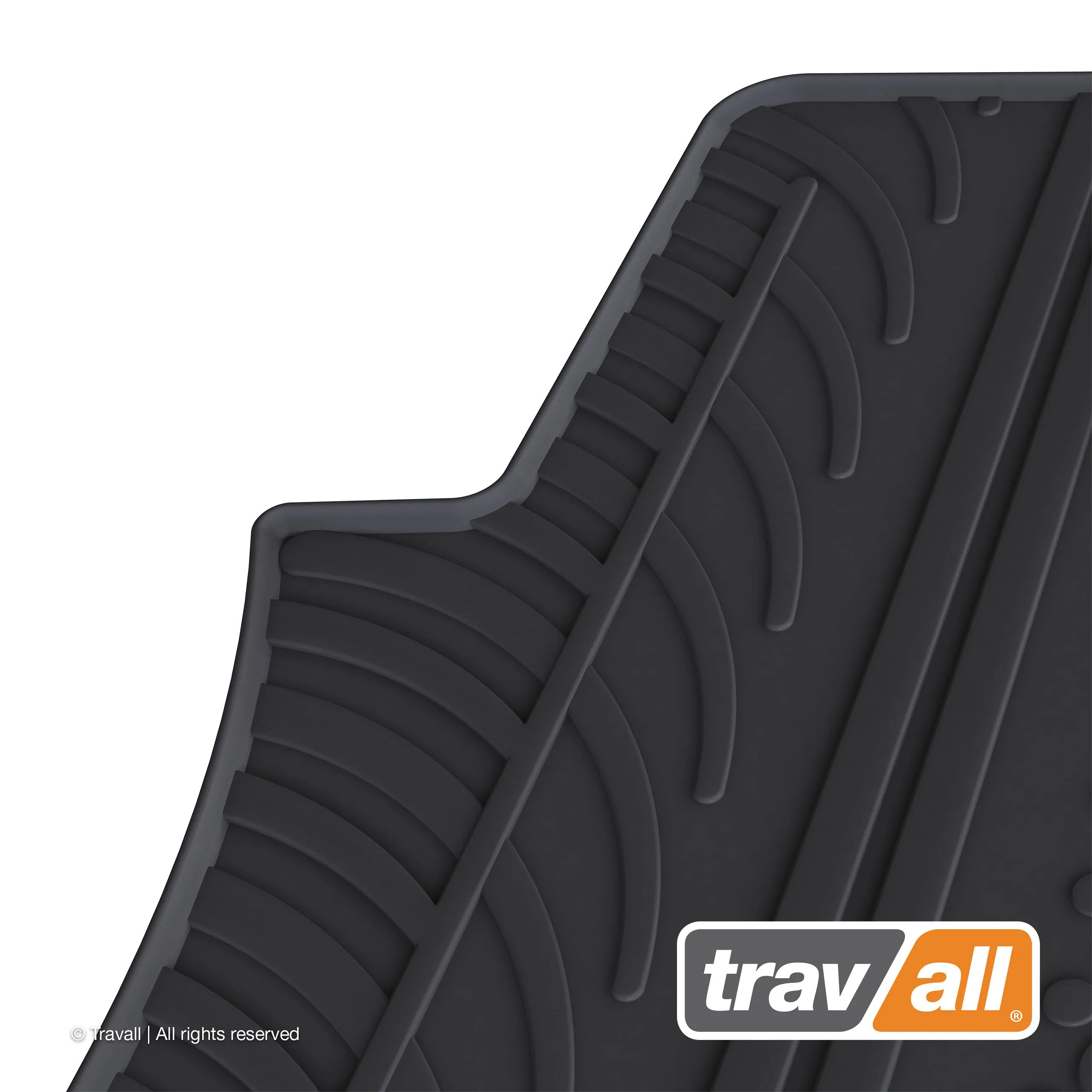 FIAT 500X 2014-CURRENT Rubber Car Mats Set (4 Mats)
