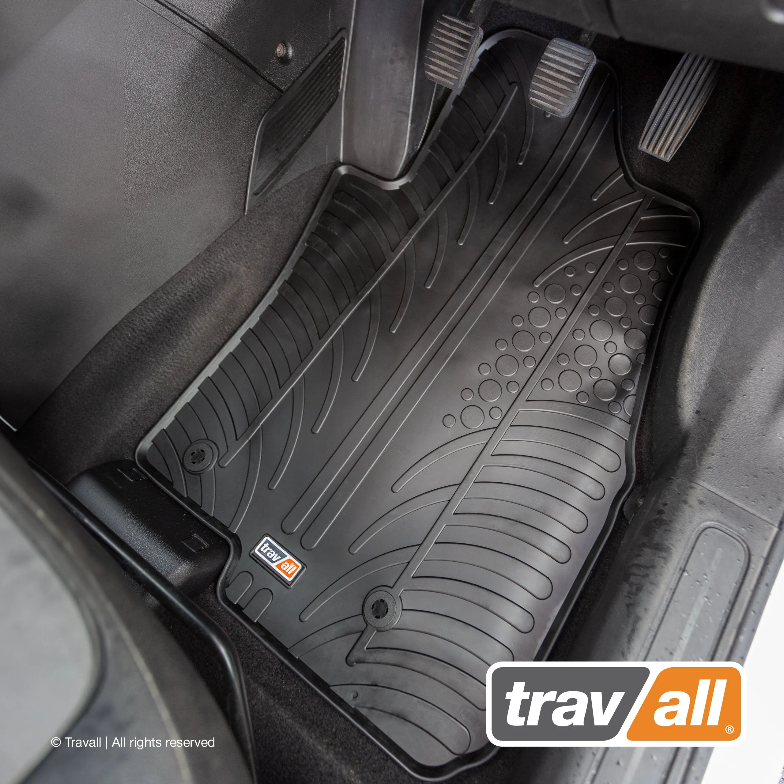FIAT PUNTO HATCHBACK 2012-2018 Rubber Car Mats Set (4 Mats)