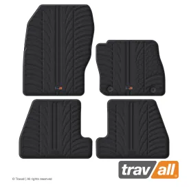 FORD FOCUS HATCHBACK/ESTATE 2010-2014 Rubber Car Mats Set (4 Mats)