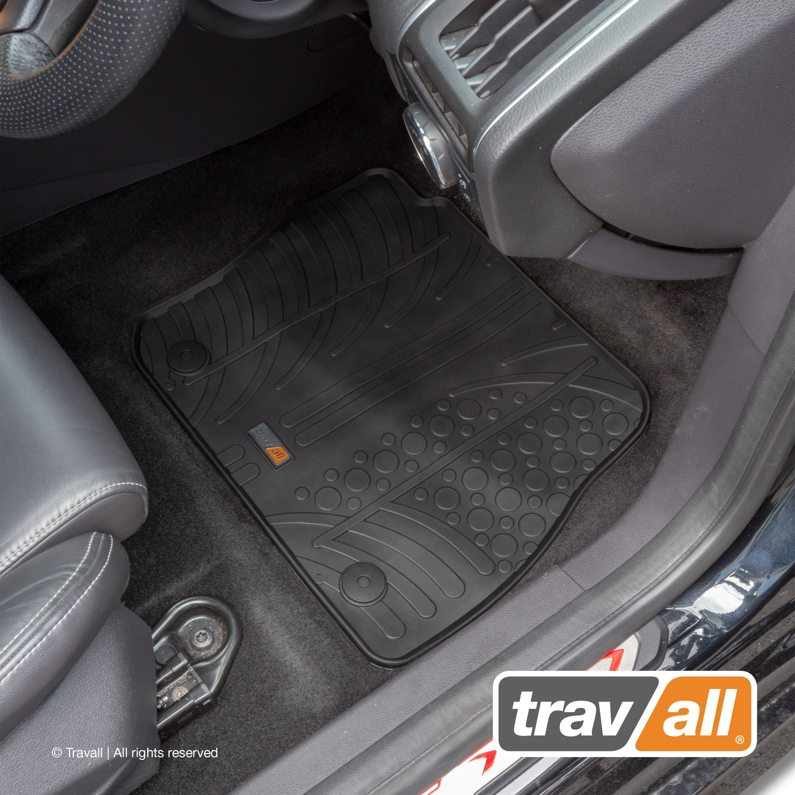 FORD FOCUS HATCHBACK/ESTATE 2010-2014 Rubber Car Mats Set (4 Mats)