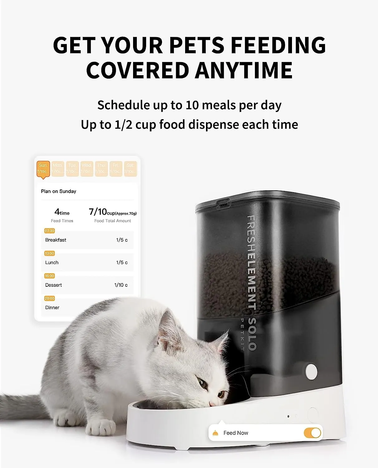 Fresh Element Solo Smart Pet Feeder