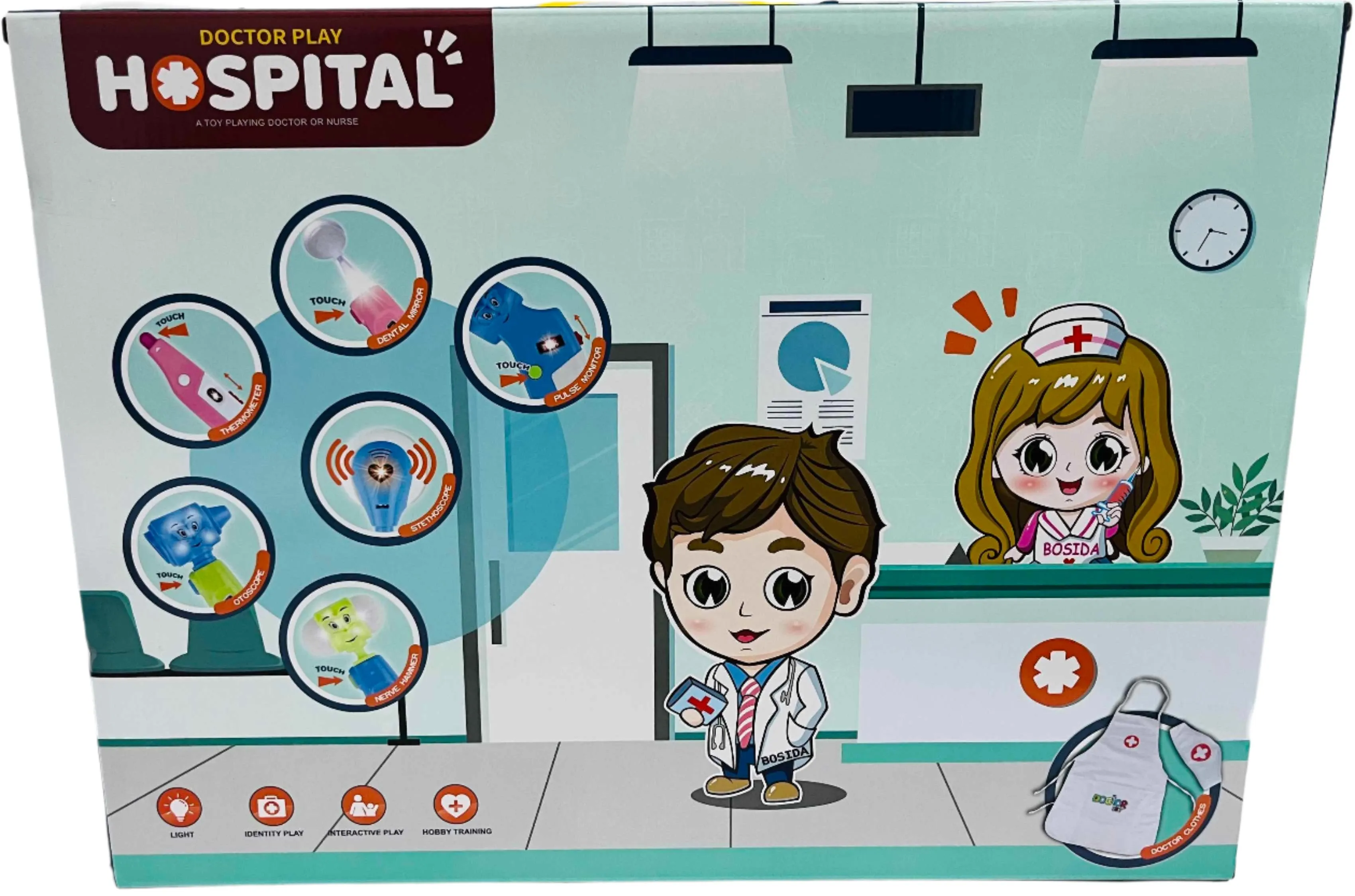 Fun Little Doctor Play Blue