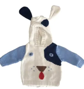 Hartstrings Dog Hooded Sweater 3-6 mo
