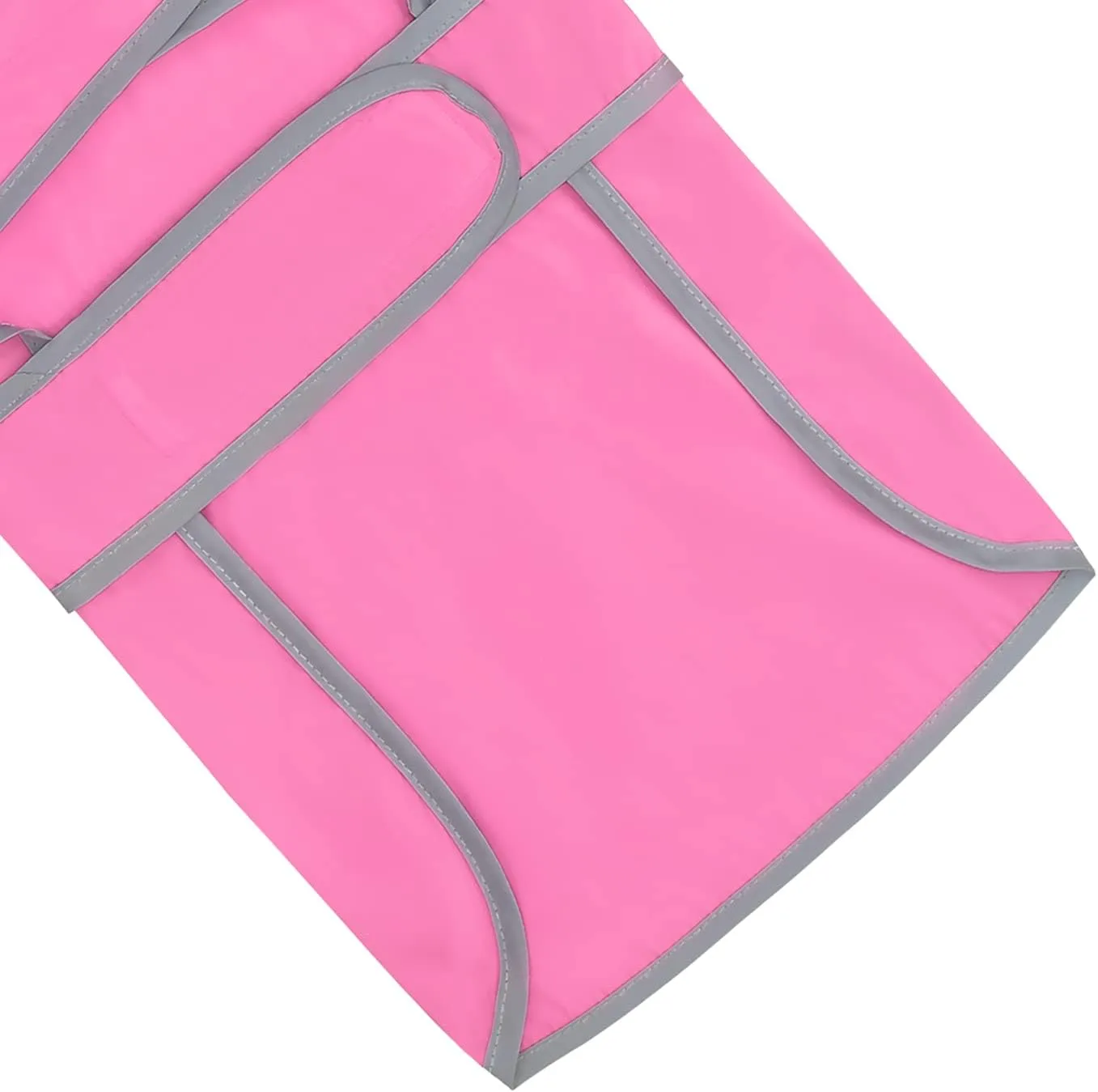 HDE Dog Raincoat with Clear Hood Rain Jacket Poncho for Small Medium Large Dogs Pink - S