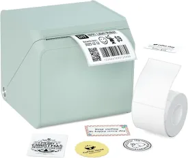 HPRT T260LR Label Maker: 2-Inch Bluetooth Thermal Printer, Portable Sticker Machine with Waterproof Tape for Address Labels, Barcodes, Home Organization, Office Supplies & Small Business