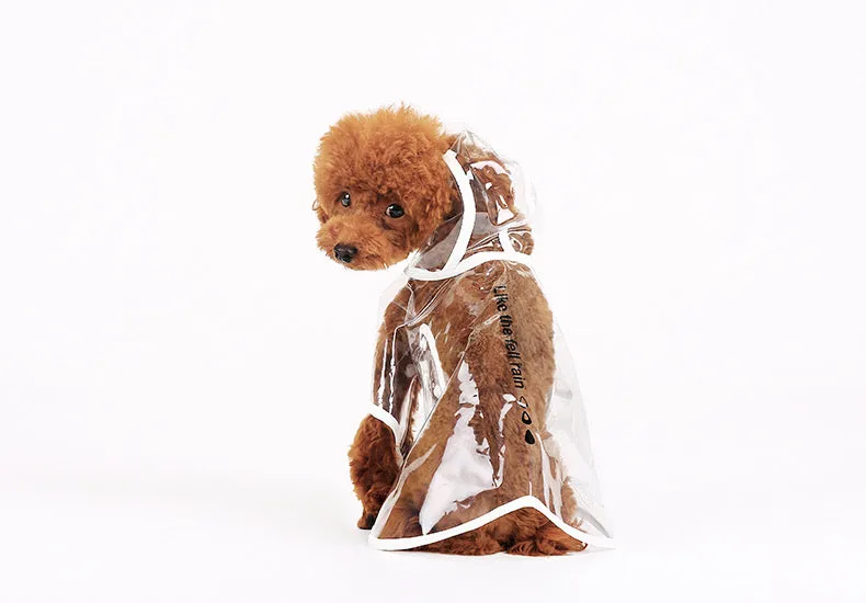 ITEEKE EVA Dog Raincoat Hoodie