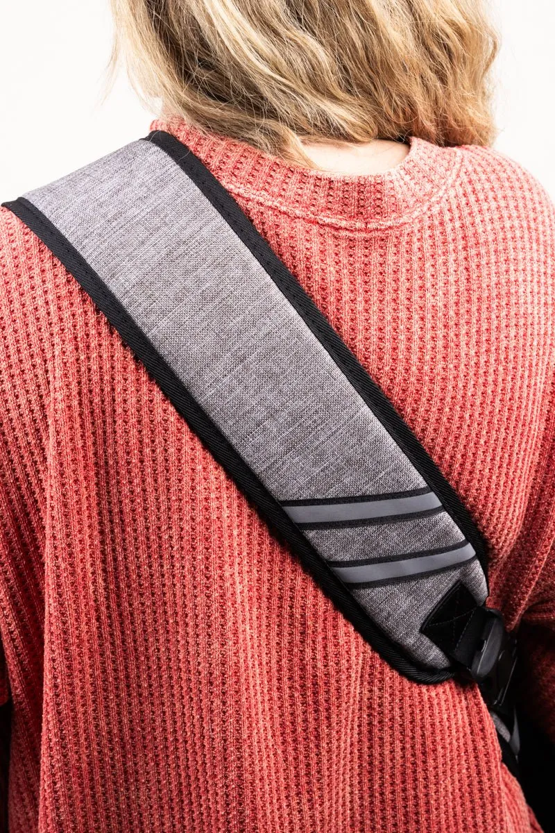 NGIL Steel Gray Crosshatch Pet Sling
