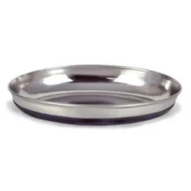 OurPets Stainless Steel Oval Cat Dish