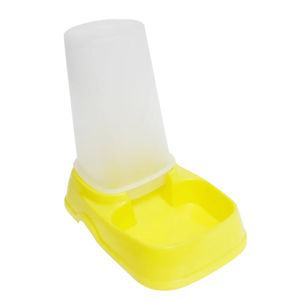 Pet feeder self-dispensing gravity food dispenser