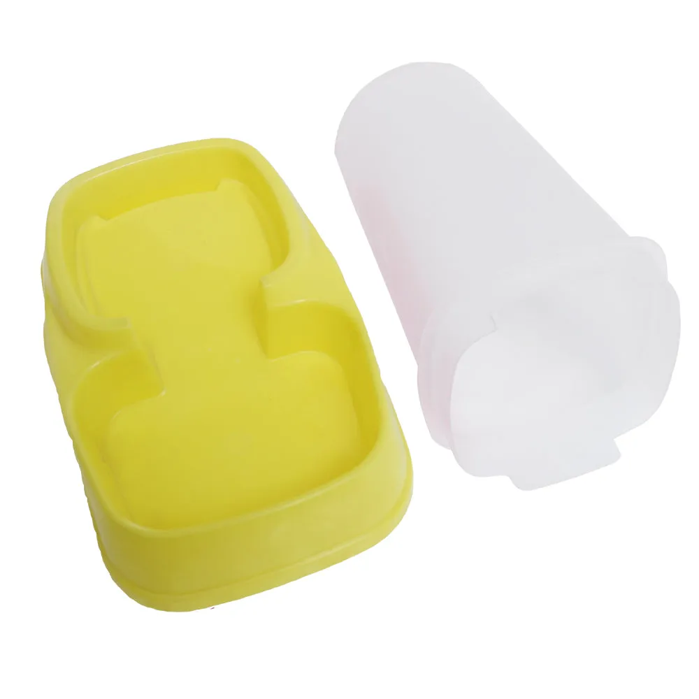 Pet feeder self-dispensing gravity food dispenser