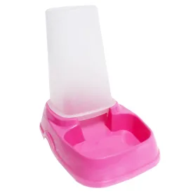 Pet feeder self-dispensing gravity food dispenser