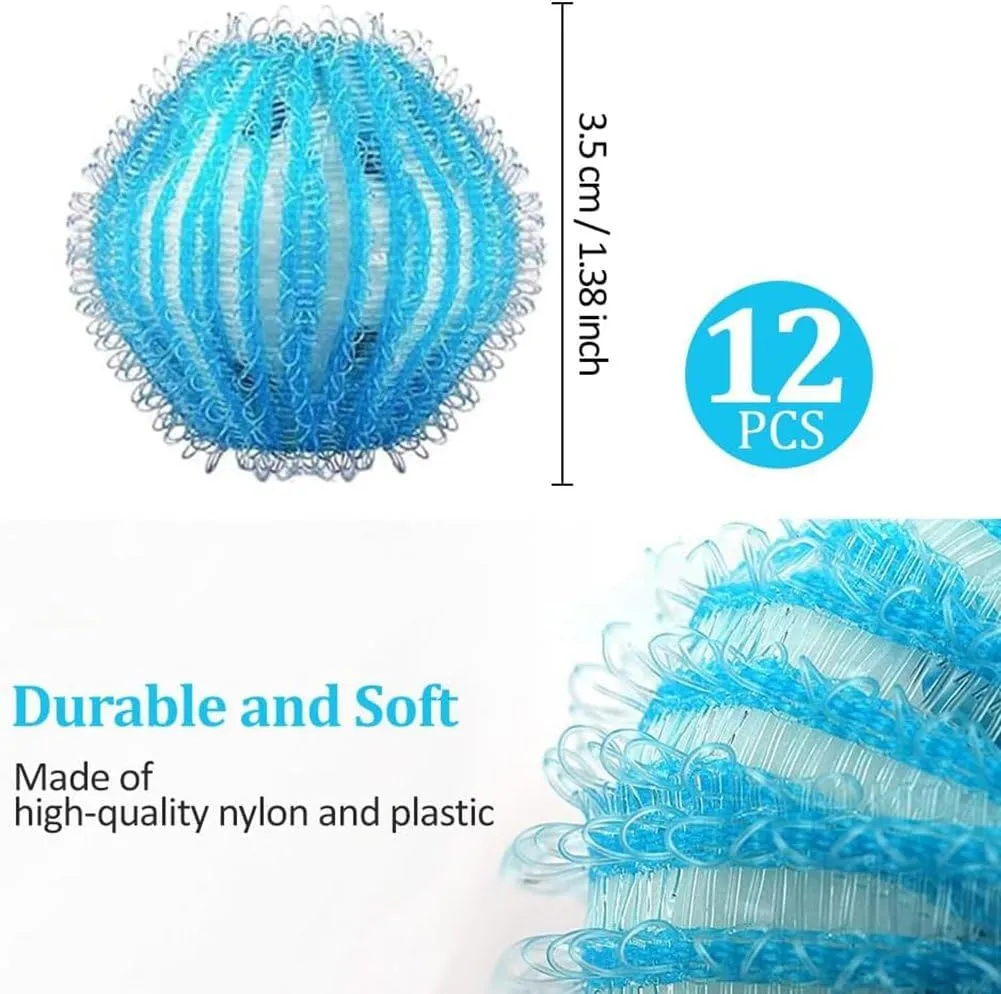 Pet Hair Remover Reusable Lint Balls for Washing Machines Effective Cat and Dog Hair Remover for Laundry Removes Lint and Pet Fur from Clothing