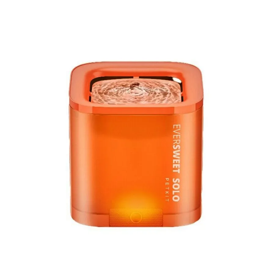 Petkit EverSweet Solo Pet Drinking Fountain Orange
