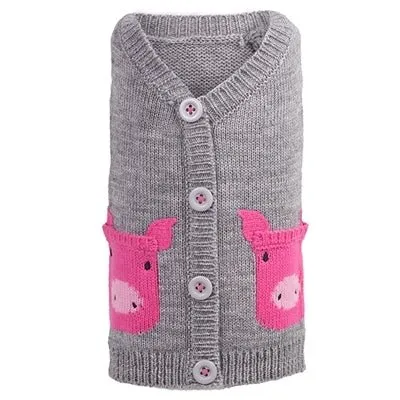 Pig Cardigan
