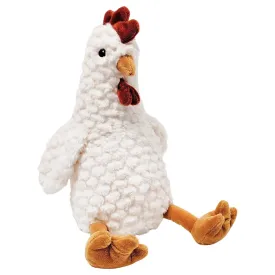 Plush Hen Soft Toy White 36cm