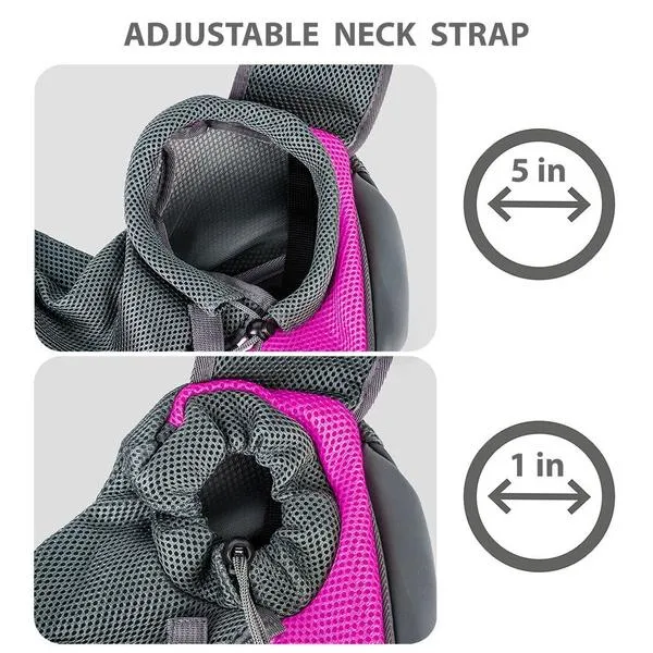Portable Mesh Breathable Pet Sling Backpacks