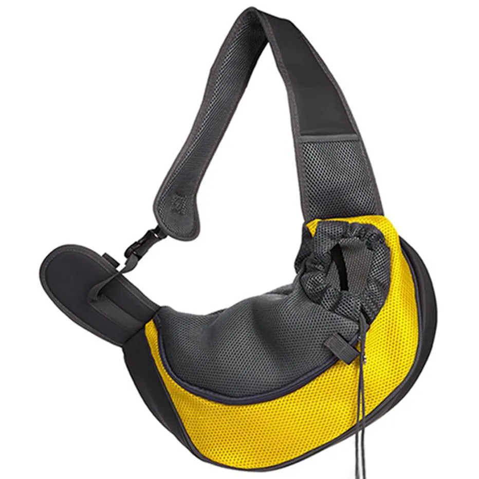 Portable Mesh Breathable Pet Sling Backpacks