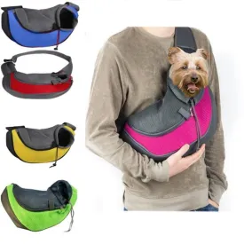 Portable Mesh Breathable Pet Sling Backpacks