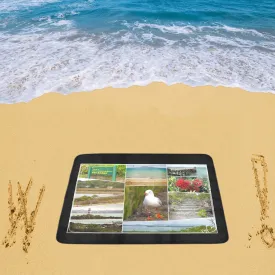 Rangitoto Island Colour Beach Mat 78"x 60"