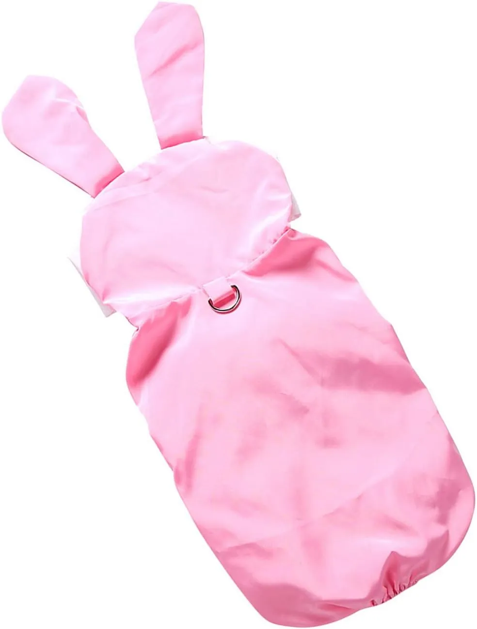 SELMAI Dog Raincoat with Hoodies Soft Mesh Elastic Band Four Legs Jumpsuit Outfits for Puppy Pet Cat Apparel Waterproof Rain Jacket Lightweight Outdoor Summer Rain Days Cold Weather Proof Pink XS
