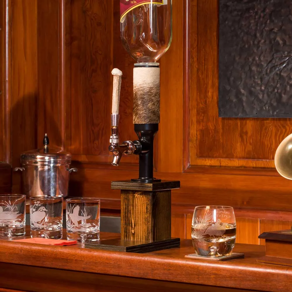 Single Whiskey Tower Liquor Dispenser
