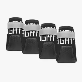 Sixty Eight 93 Logo White Black Dog Shoes