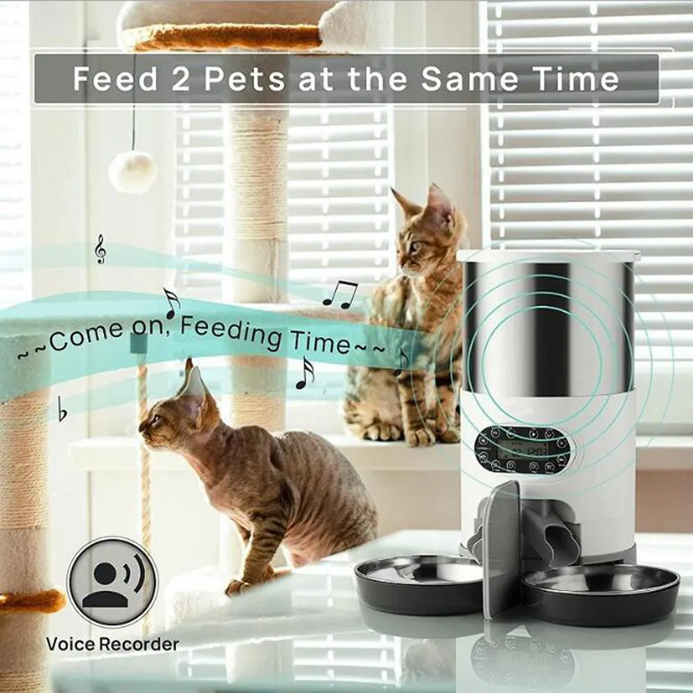 Smart APP Pet FeederWith Recording Timing Feeding