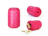 Sodapup Puppy Can Toy Durable Rubber Chew Toy & Treat Dispenser For Teething Pups