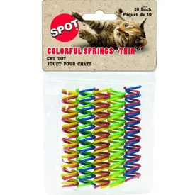 Spot Colorful Springs Cat Toy; Thin