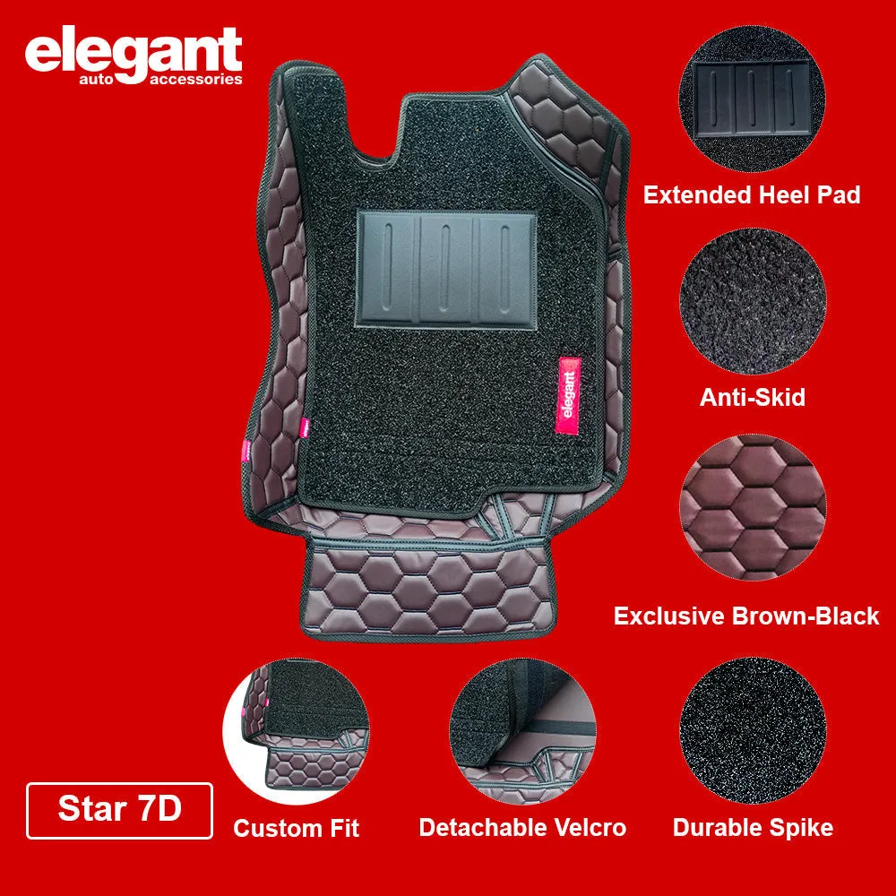 Star 7D Car Floor Mats For Citroen Basalt