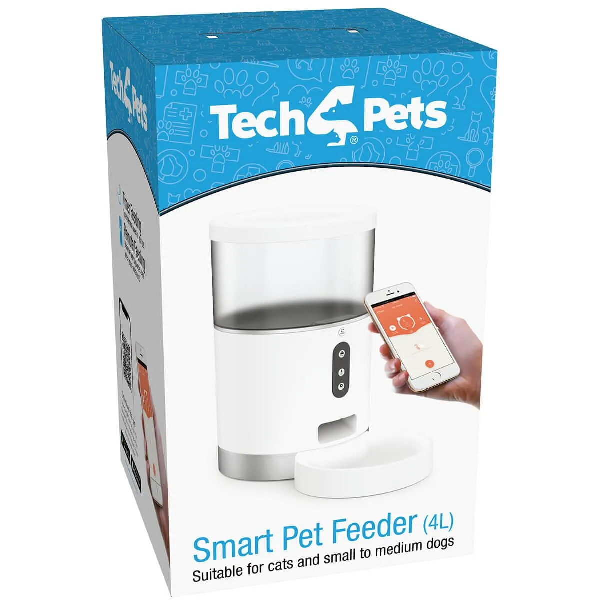Tech 4 Pets Smart Pet Feeder 4L
