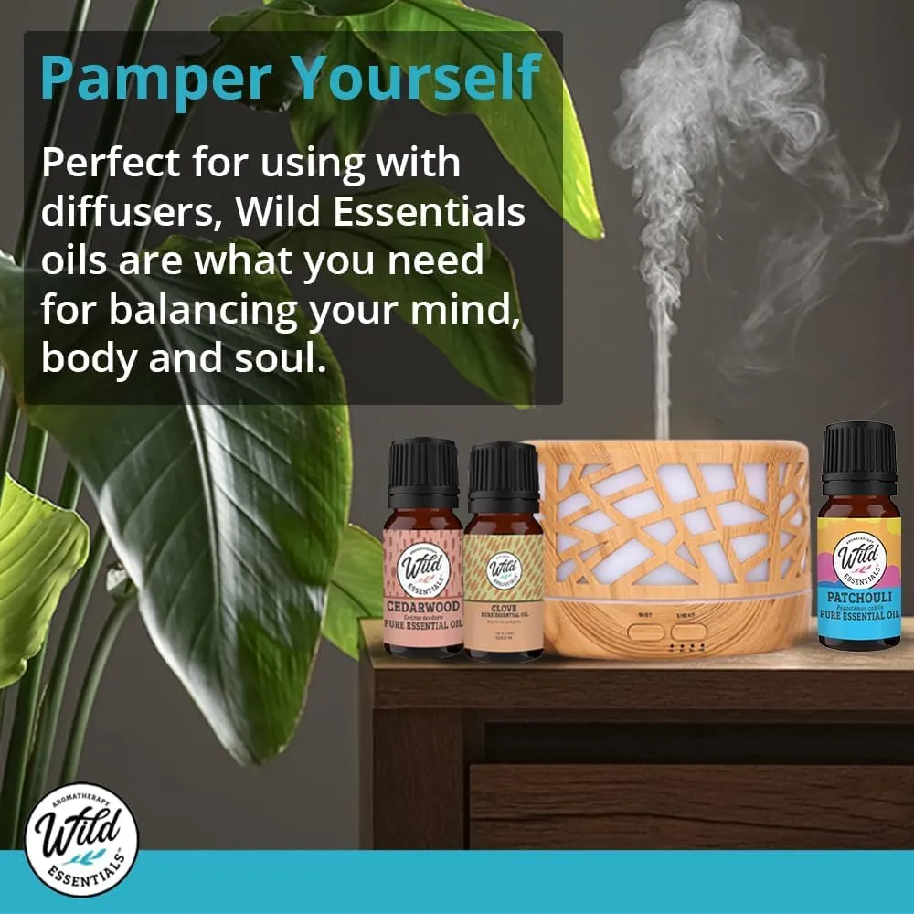 Wild Essentials Ginger 100% Pure Essential Oil - 10ml, Therapeutic Grade, Made and Bottled in The USA