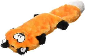ZippyPaws Zingy Fox - Dog Toys no Stuffing, Squeaky Plush Dog Toy for Small & Medium Dogs, Interactive Puppy & Dog Chew Toys Without Stuffing for Boredom